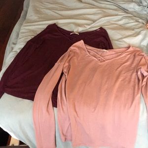 Long sleeve blouses